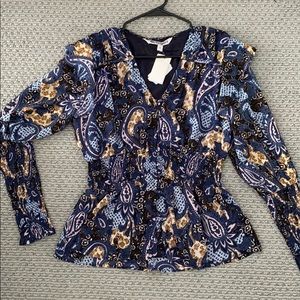 🔹Walter Baker Paisley Blouse🔹